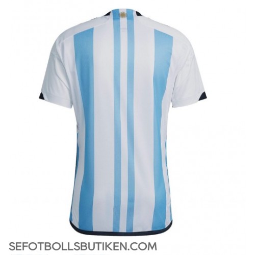 Argentina Replika Hemma matchkläder VM 2022 Korta ärmar